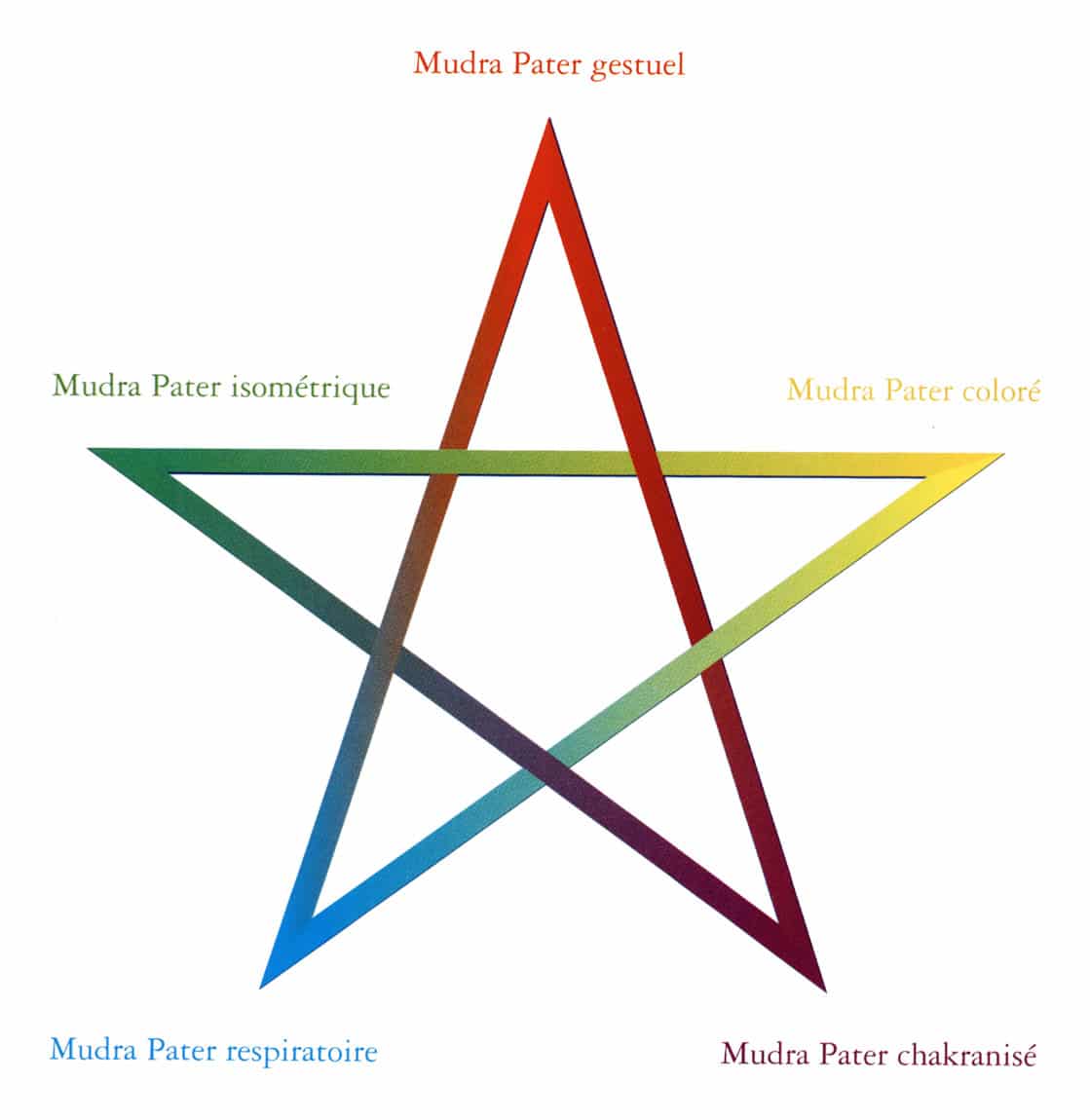 Pentagramme Chamanisme Loup Blanc