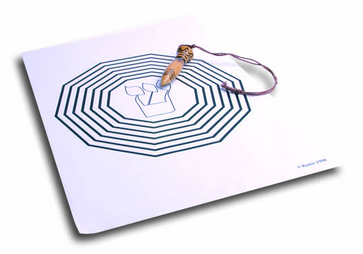 Ondes de forme Chamanisme Loup Blanc
